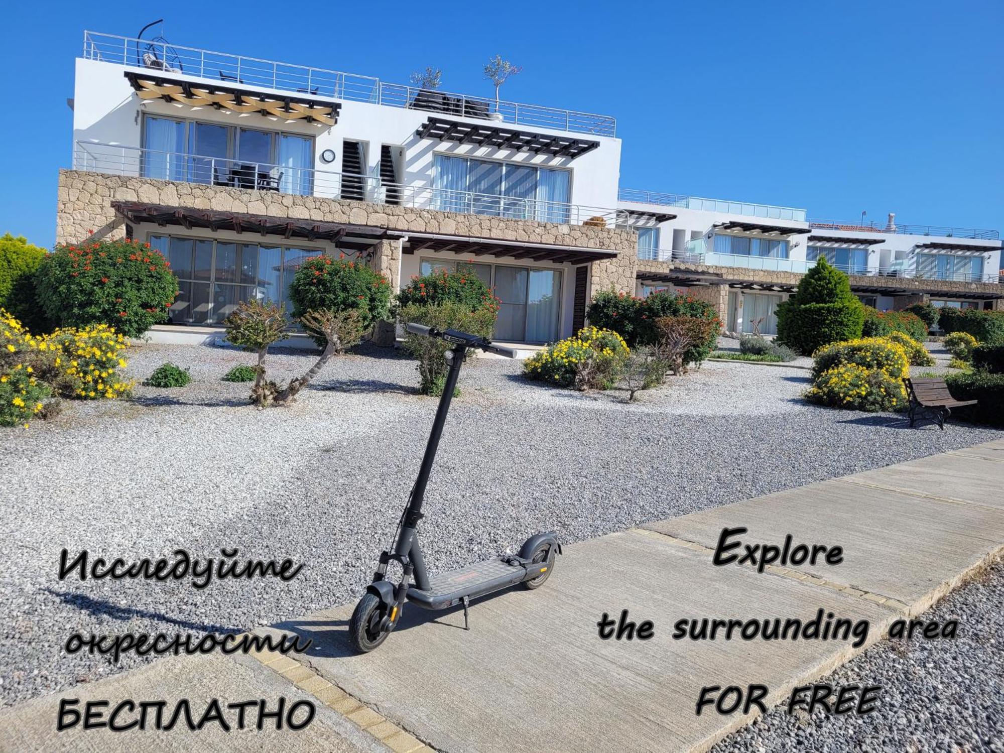 Sea And Mountain View Beachfront Penthouse Yali Eksteriør billede